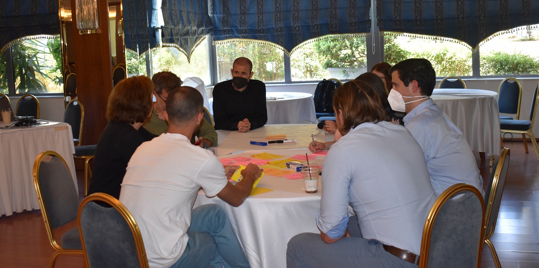 World Cafe in the Greek Stakeholder Workshop, 30 June 2022