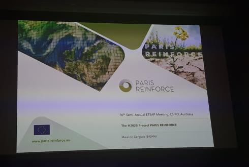 PARIS REINFORCE in the 76th Semi-Annual IEA-ETSAP Meeting