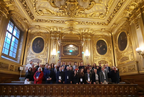 PARIS REINFORCE farewell photo in Sorbonne